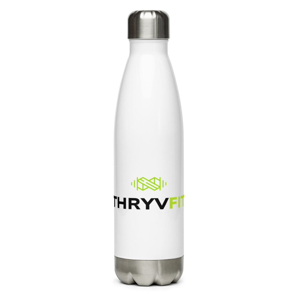 ThryvFit Stainless steel water bottle 17oz